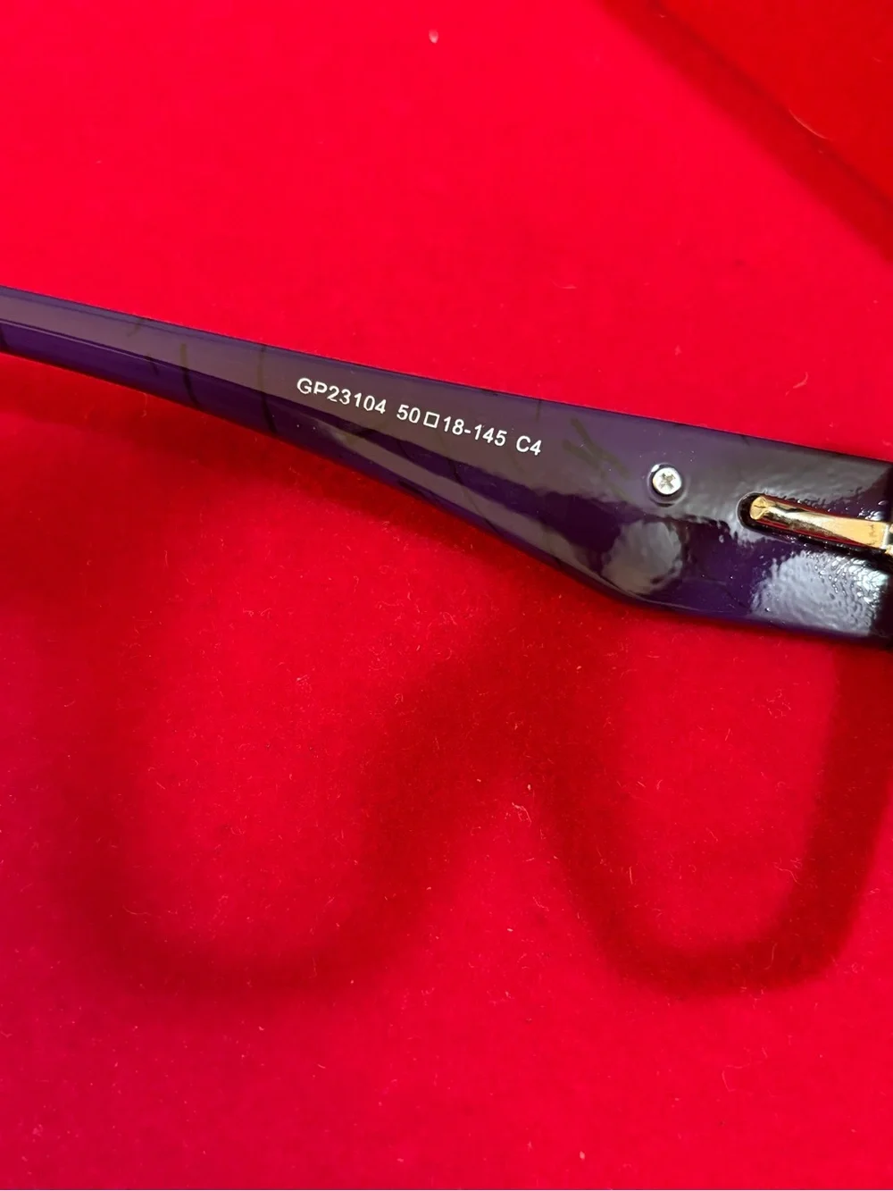 PRADA - PR 09ZV Marmo Baltico Blue Purple Marbled Eyeglass Frames | 50-18-145